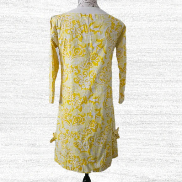 Vintage 1960s The Lilly Lilly Pulitzer Yellow White Shift Dress - Rare, Small - Picture 2 of 8